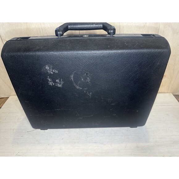 Samsonite Vintage Hard Shell Briefcase -No Key - Picture 3 of 4